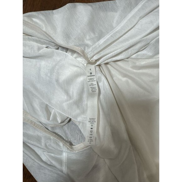 NEW Lululemon Womens Size 4 Whithr Crossover Tank Top Summer Beach Style Stretch - Picture 8 of 10